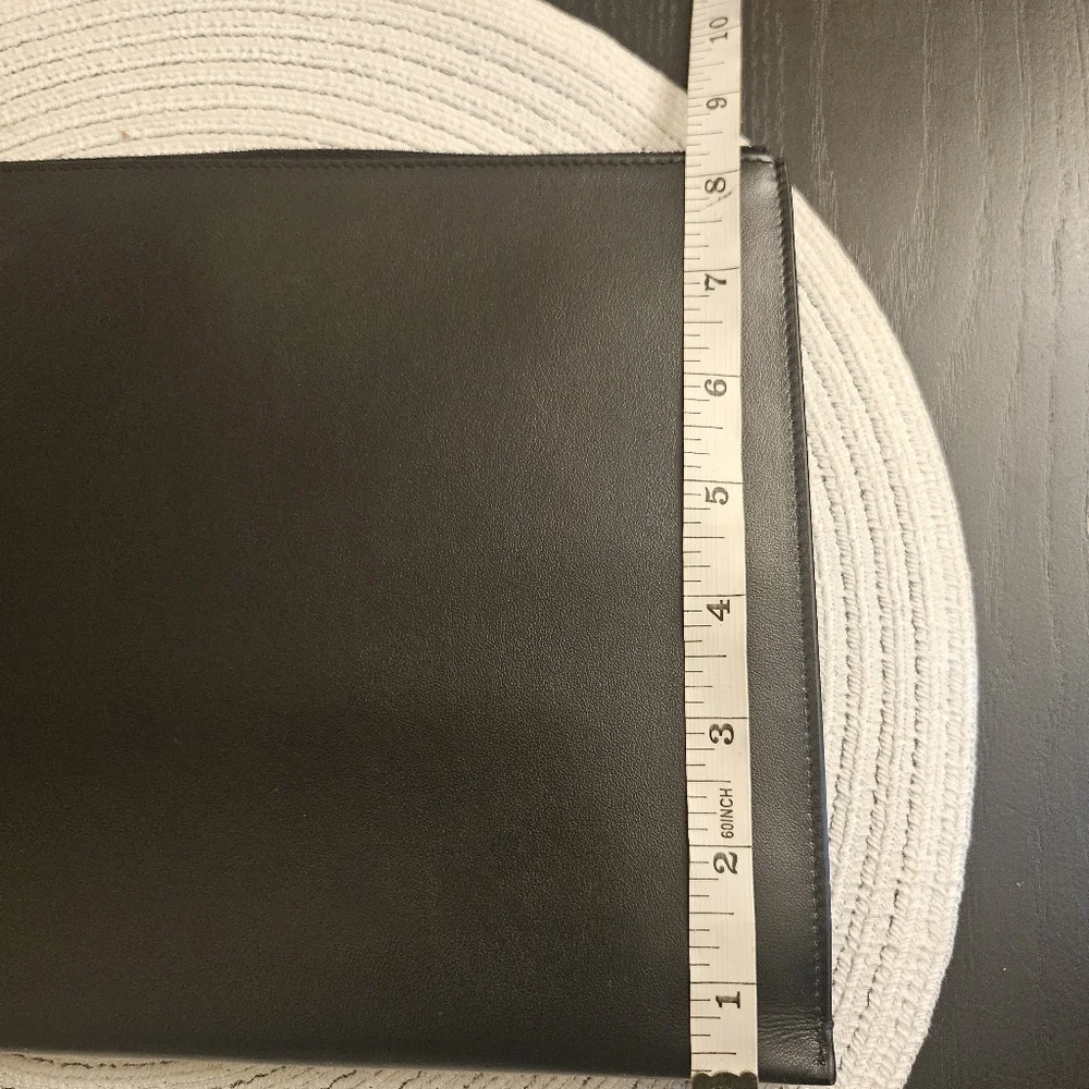 Saint Laurent Leather Zip Pouch / Document Holder - Picture 4 of 9